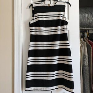 Calvin Klein Striped Dress size 6